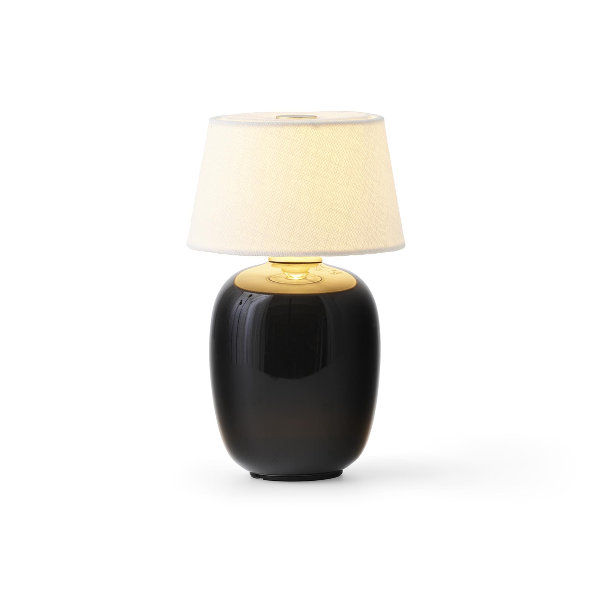 Audo Torso Table Lamp Portable Ø117 Black
